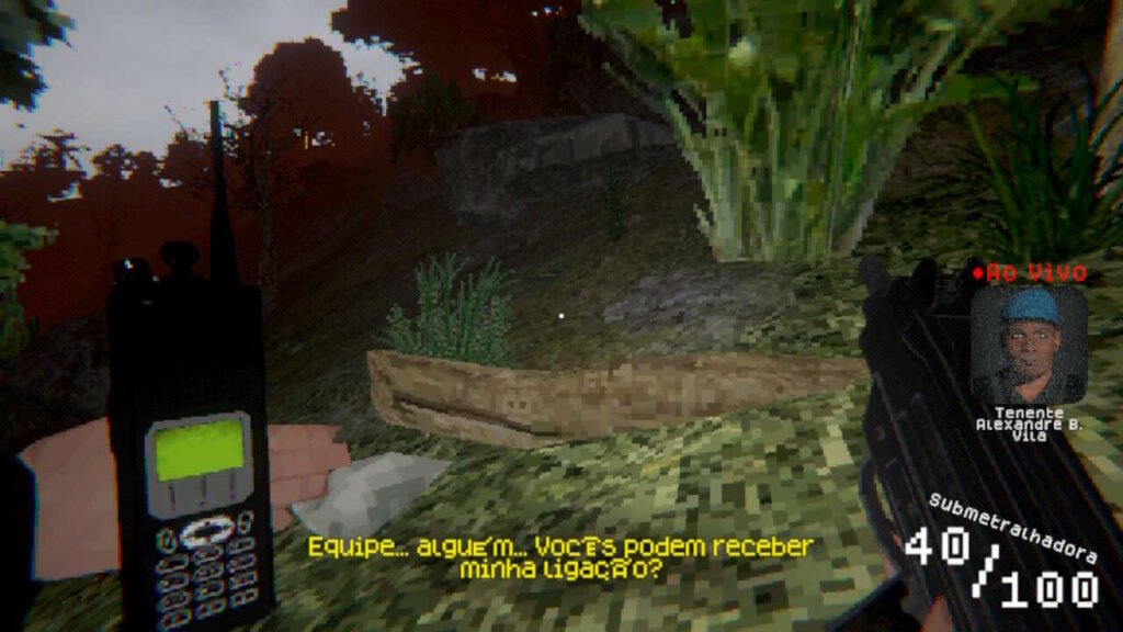 Visuais retrôs, mas o jogo em si falha em vários aspectos