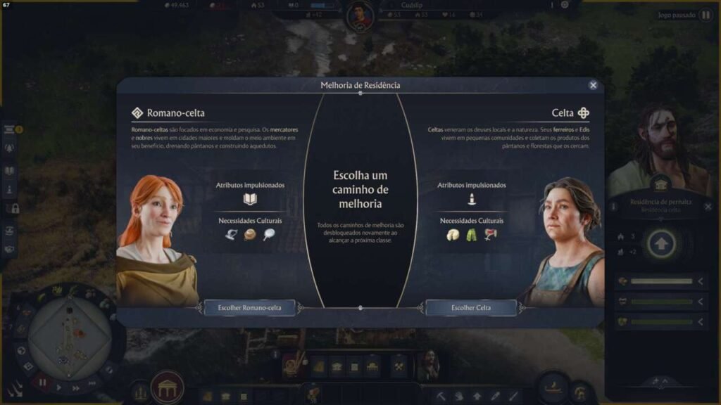 Interface de aprimoramento de cidadãos