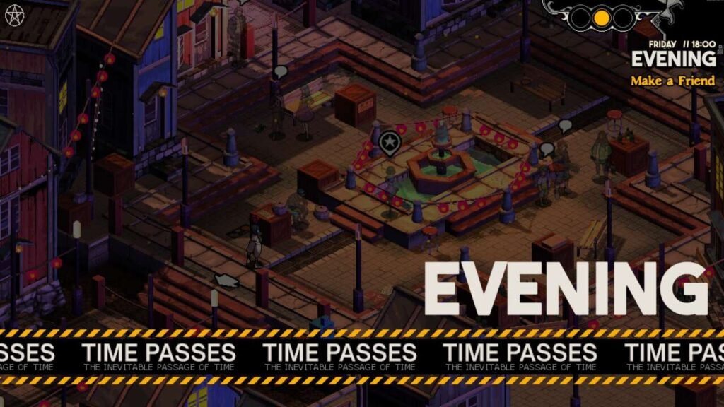 Passagem do tempo durante o dia.