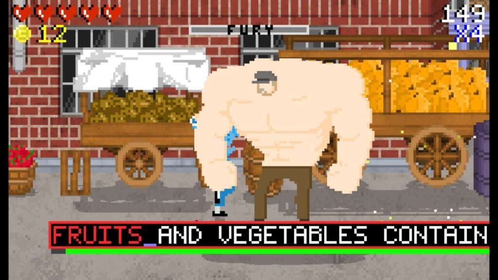 Jogabilidade de Keys of Fury