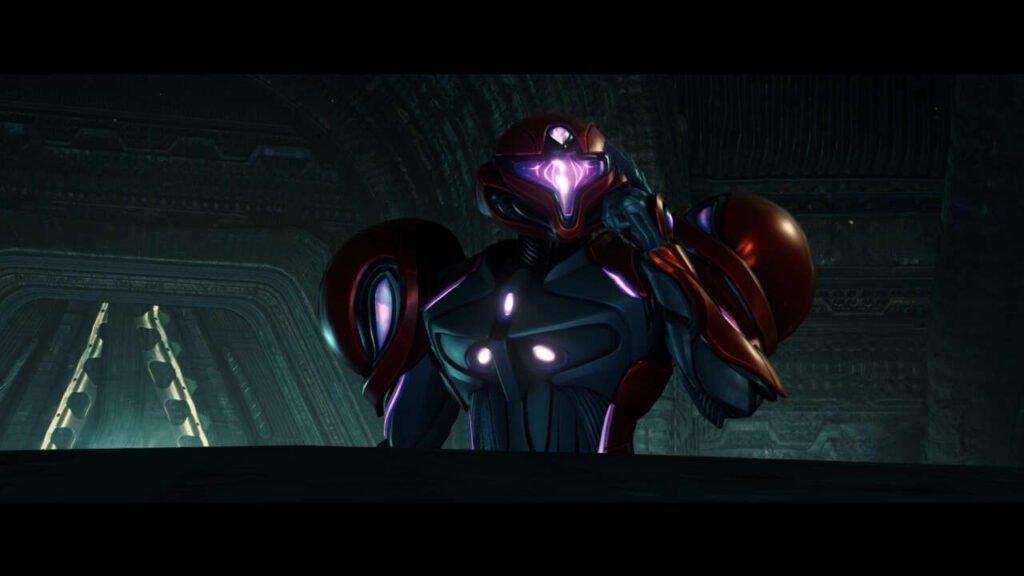 Como costume, armadura de Samus vai mudando à medida que adquire upgrades