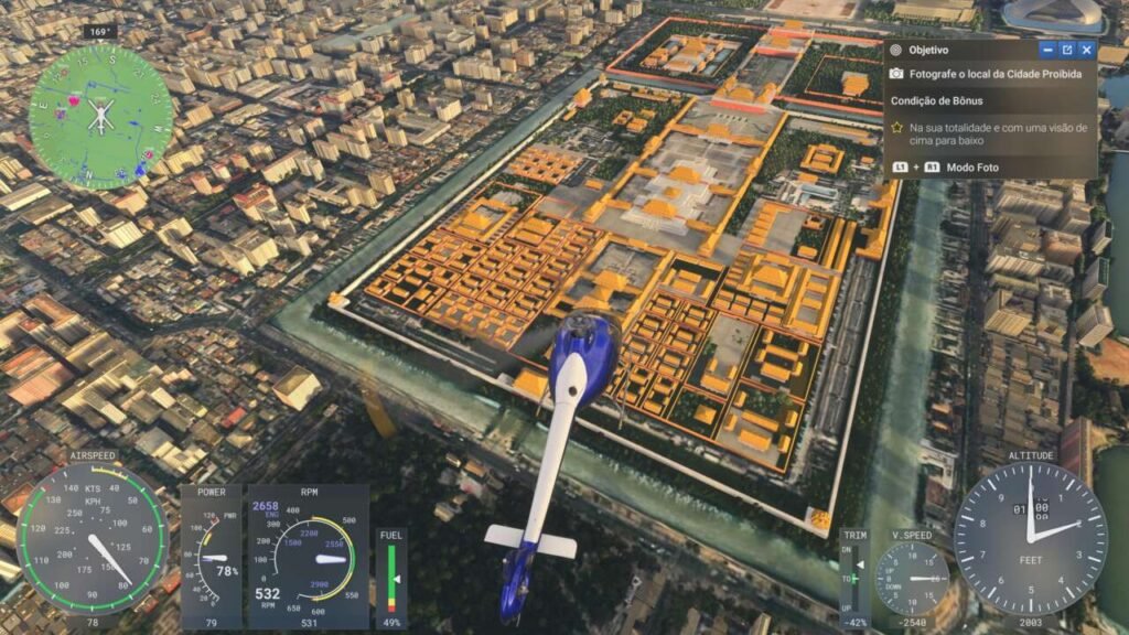 Na imagem, vemos a Cidade Proibida, em Pequim