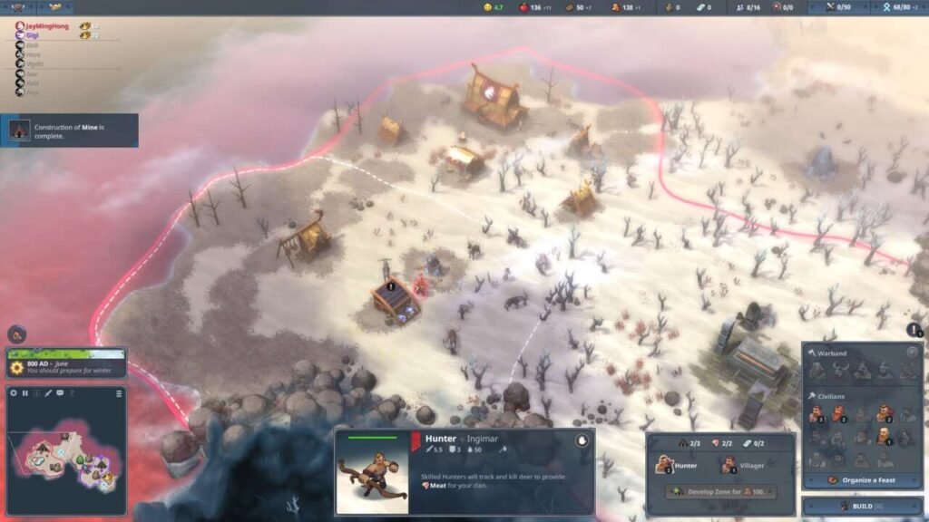 Jogo apresenta vários biomas diferentes com características únicas