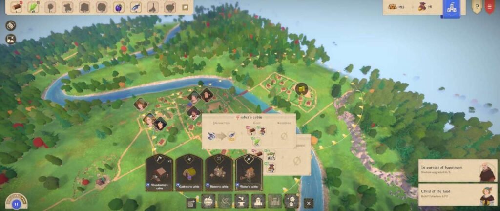 Jogabilidade de City Tales