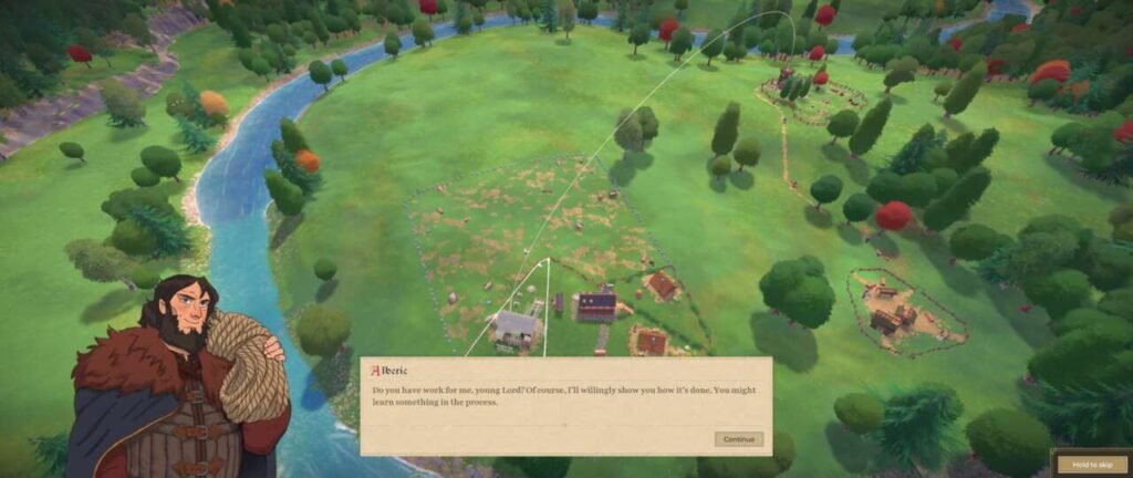 Diálogo em City Tales - Medieval Era