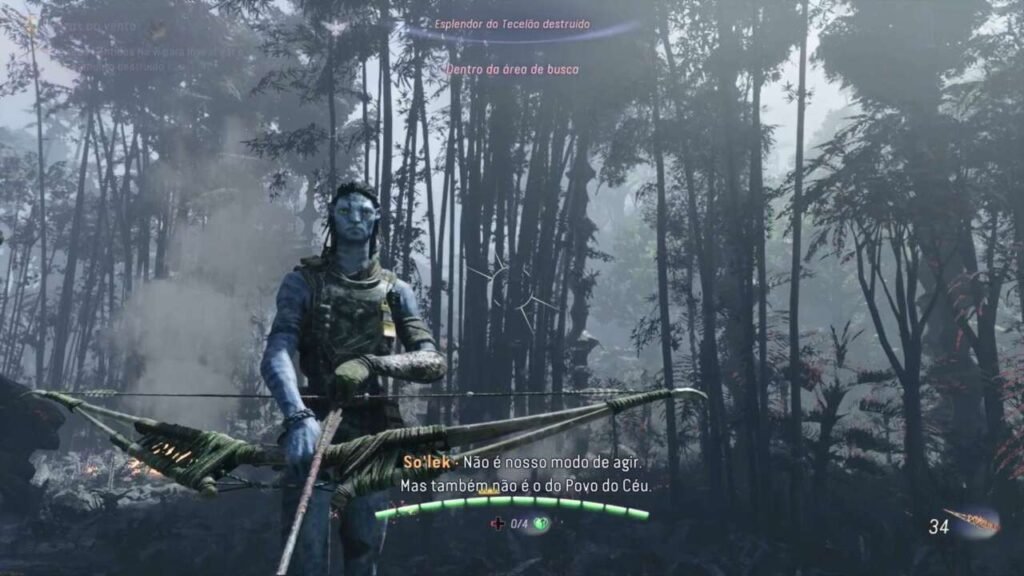 Agora temos o modo em 3ª pessoa, o que muda completamente as coisas