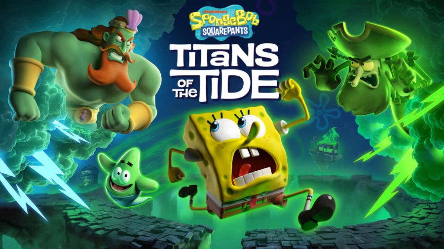 Bob Esponja: Titãs da Maré capa