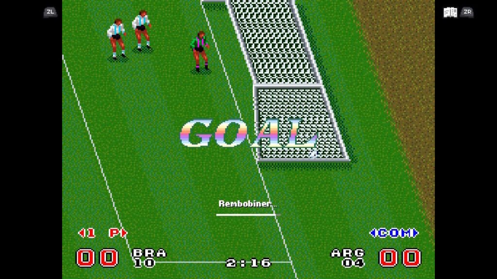 É possível rebobinar, e isso funciona muito bem aqui sem atraso