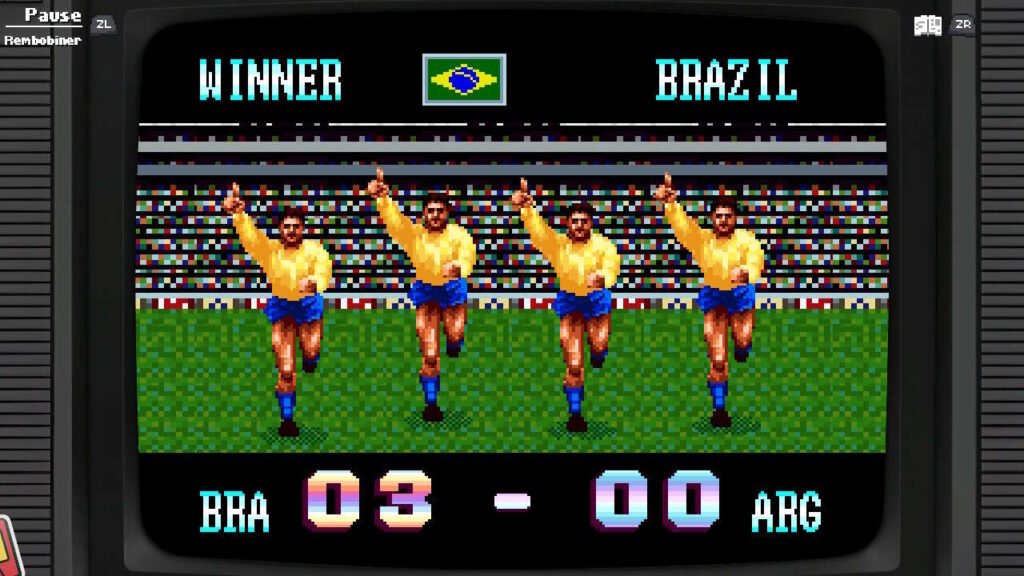 Engraçado que todos pareciam iguais nos jogos de futebol dos anos 90