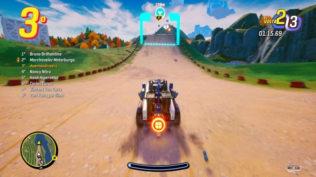 Gameplay de LEGO 2K Drive