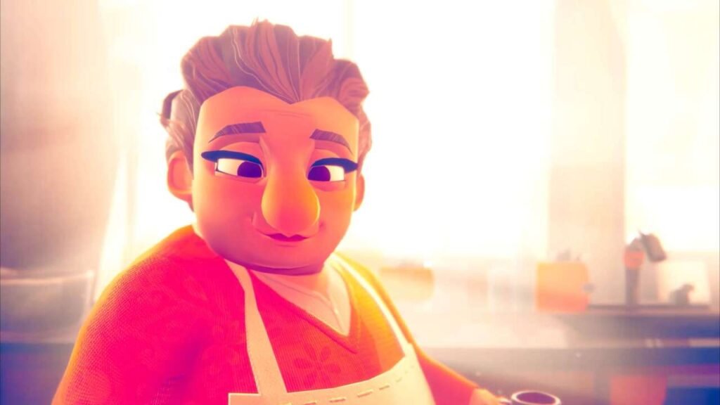 Abuela, avó de Miho também se parece muito com nossas avós.