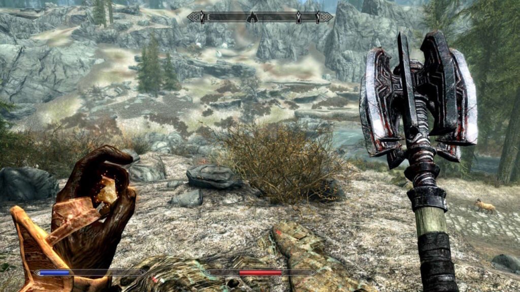 Nível de detalhe da vegetação está bem melhor nessa versão