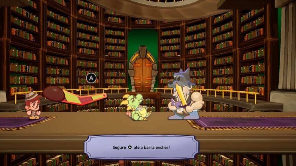 A janela de input das defesas é bastante generosa