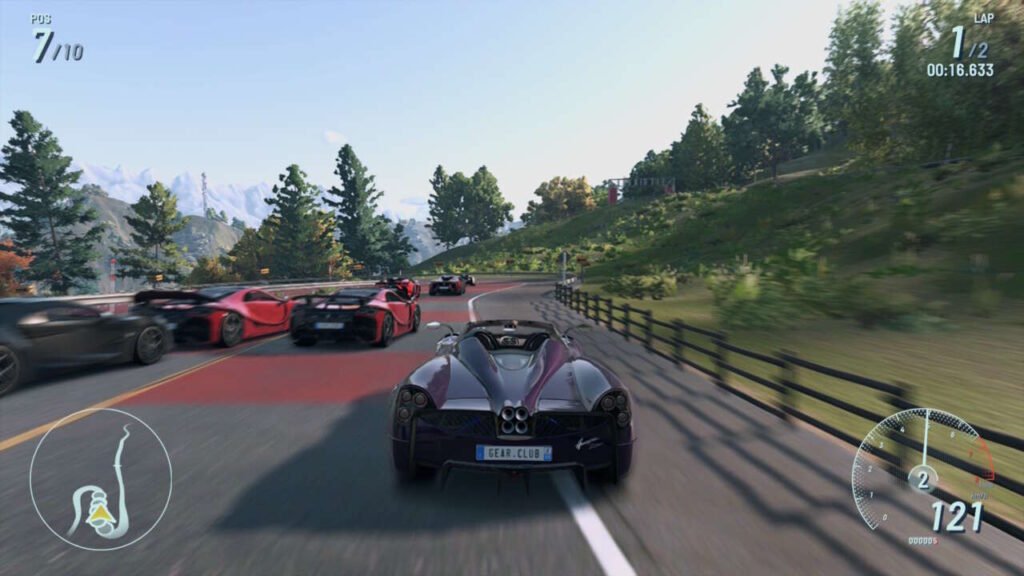 As pistas são bastante bonitas e com bons traçados