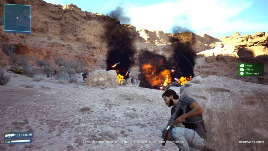 Tiroteio em MindsEye