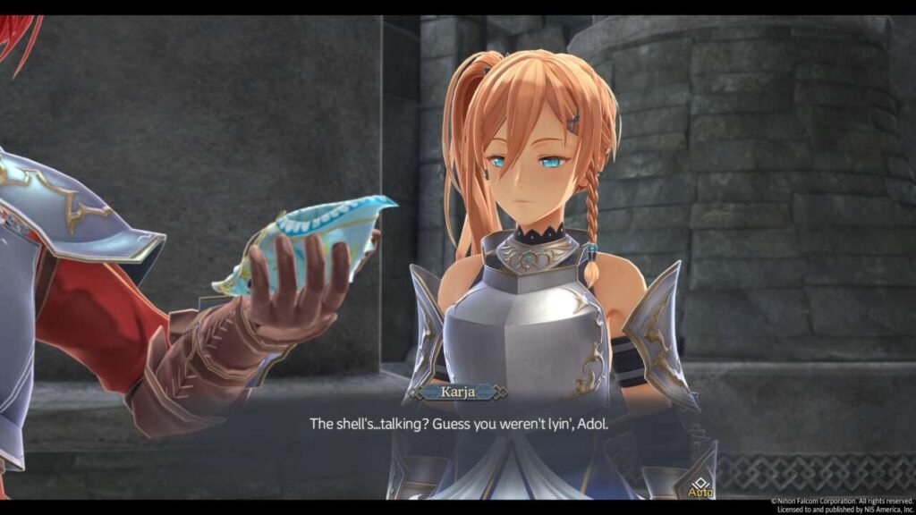 Karja e Adol formam uma ótima dupla.