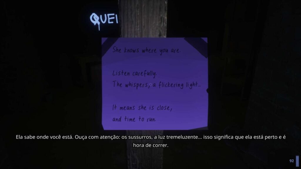 Leia com cuidado as instruções para seguir com vida.