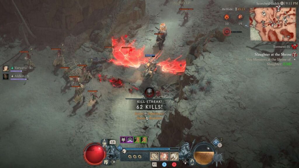 A mecânica de sequências de abates vem para acelerar o jogo.