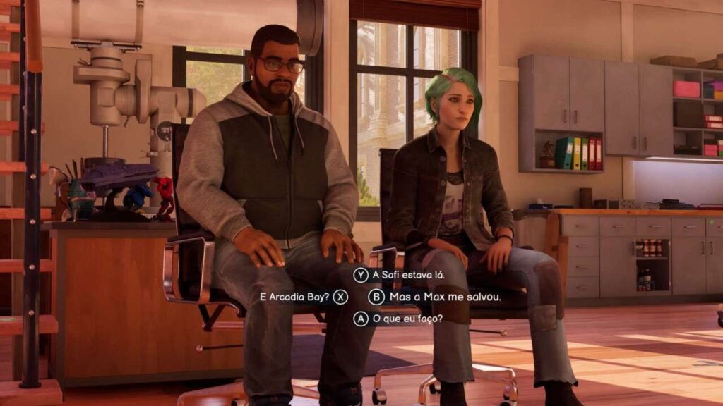 Diálogo em Life is Strange: Reunion