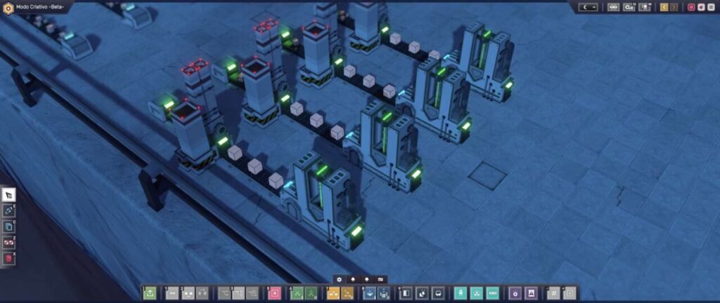 Modo criativo em Modulus