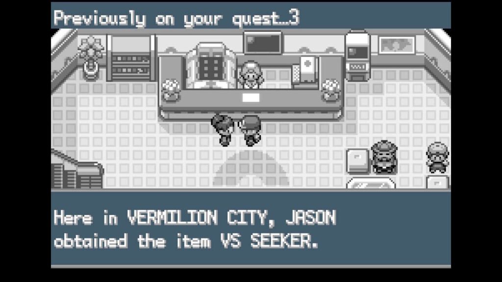 Feature de recaptulação da história até então