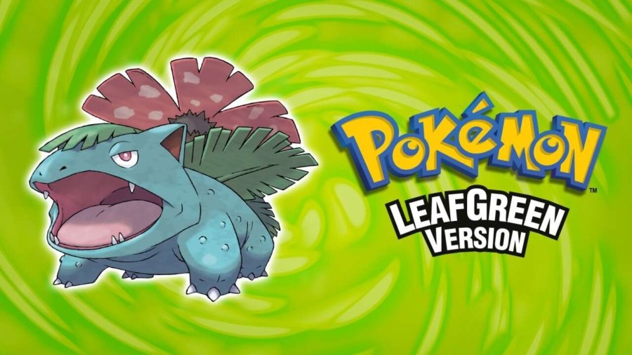 Pokémon LeafGreen capa