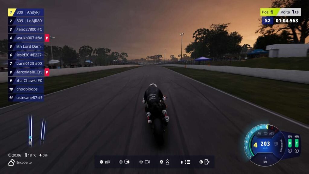 Modo online de Ride 6