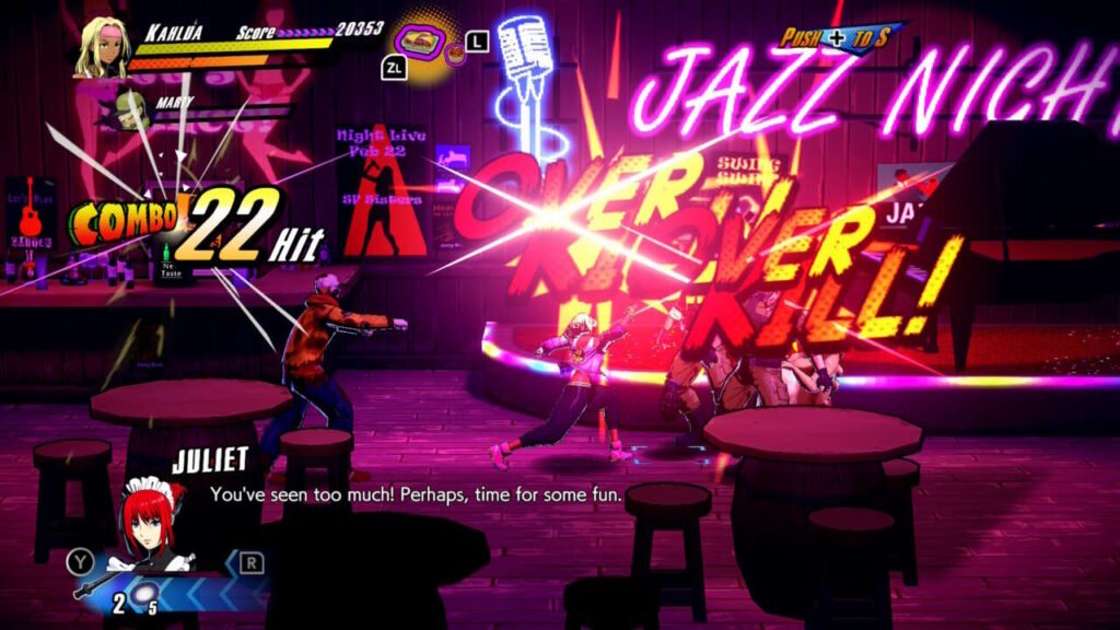 O contador de combos serve para aumentar a sua pontuação