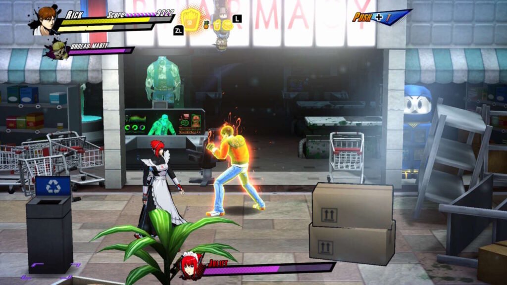 As lutas são um tanto sem graça, pelos motivos descritos no texto