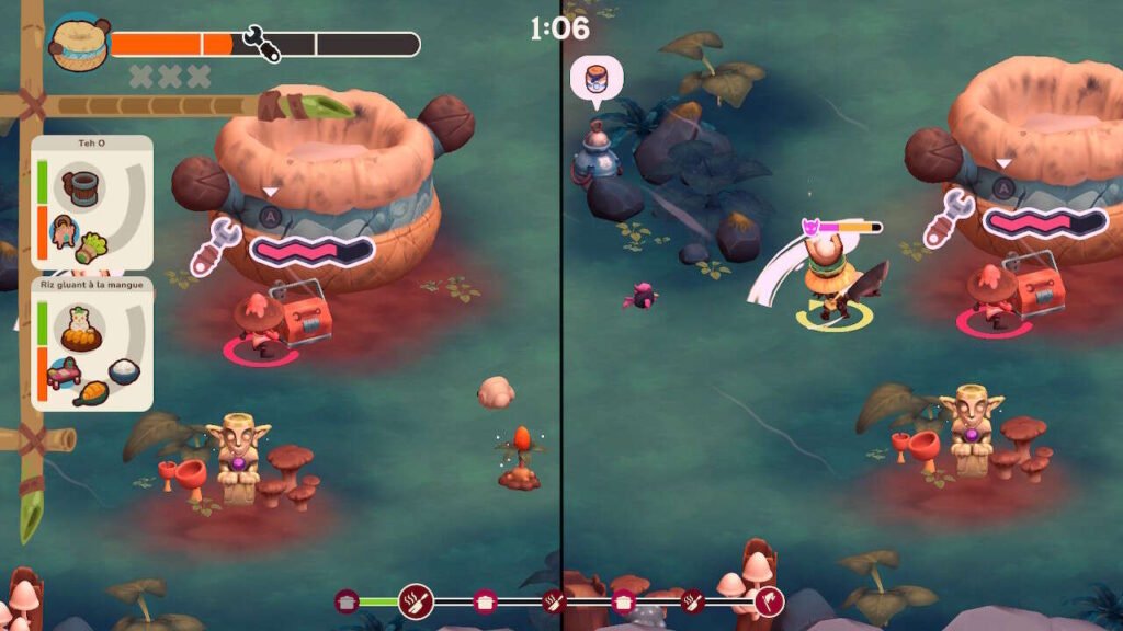 Cena de luta com chefe