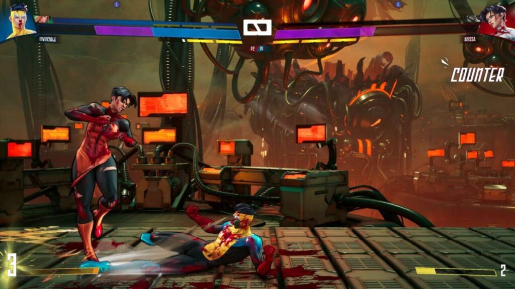 Batalha em Invincible VS