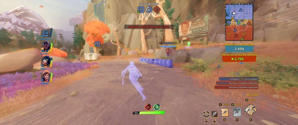 Gameplay de Last Flag