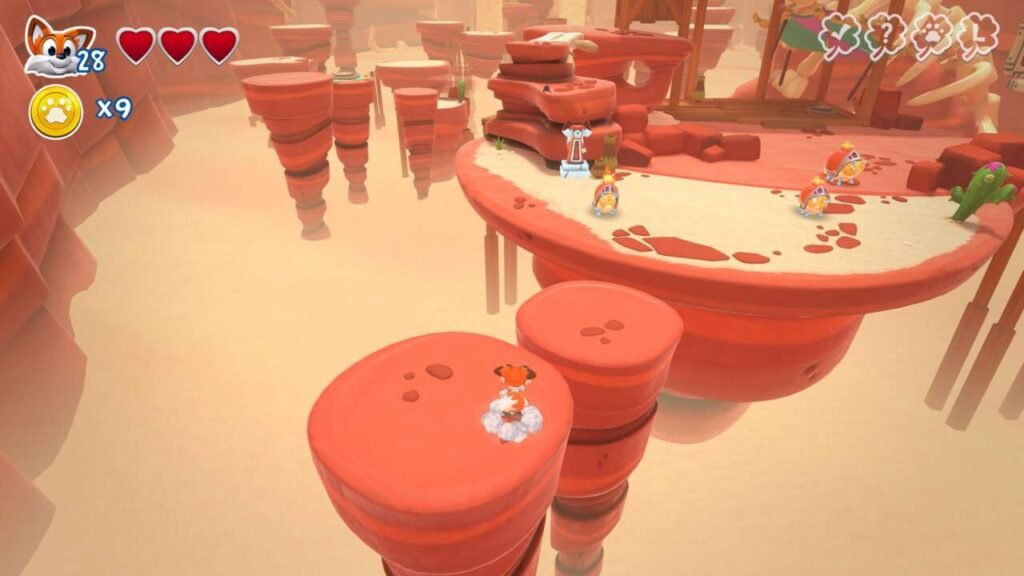 No Super Lucky's Tale original, a câmera era fixa