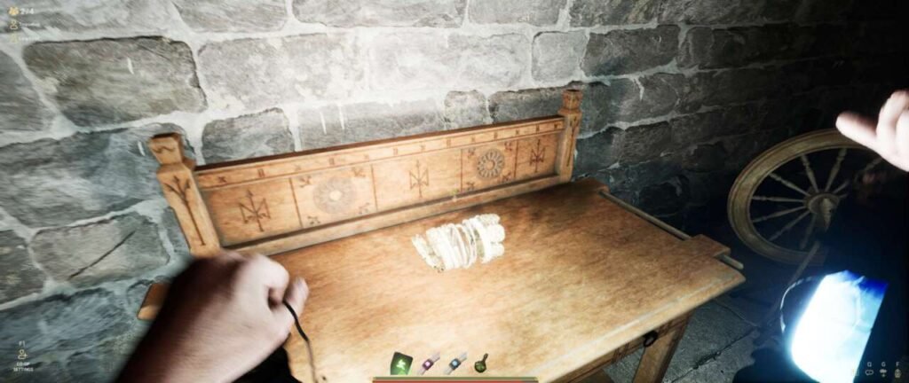 Mesa em Pilgrim of Darkness