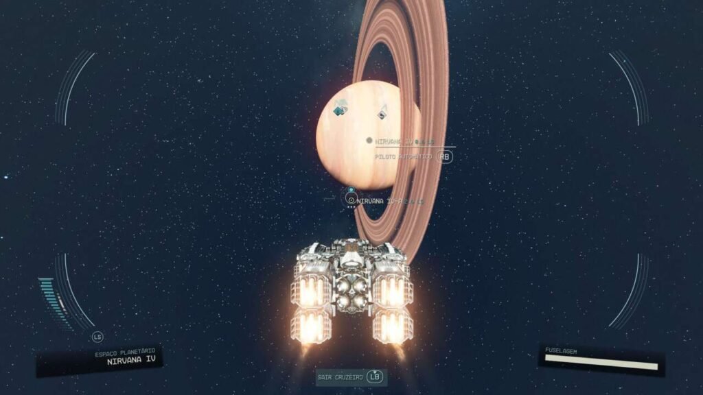 Explore a galáxia livremente.