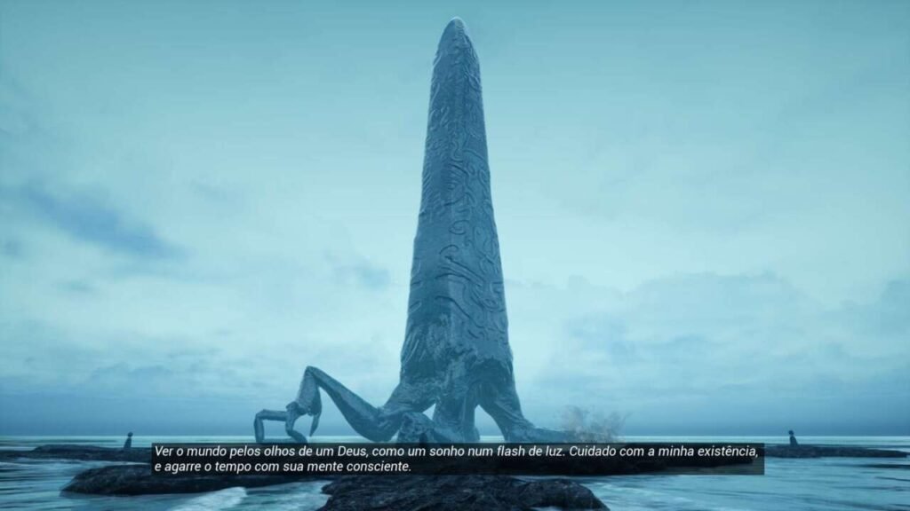 As criaturas mitológicas do universo de H.P. Lovecraft fazem presença de forma fiel.