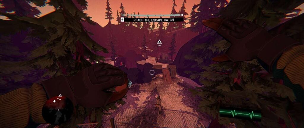 Escapando em I Am Your Beast