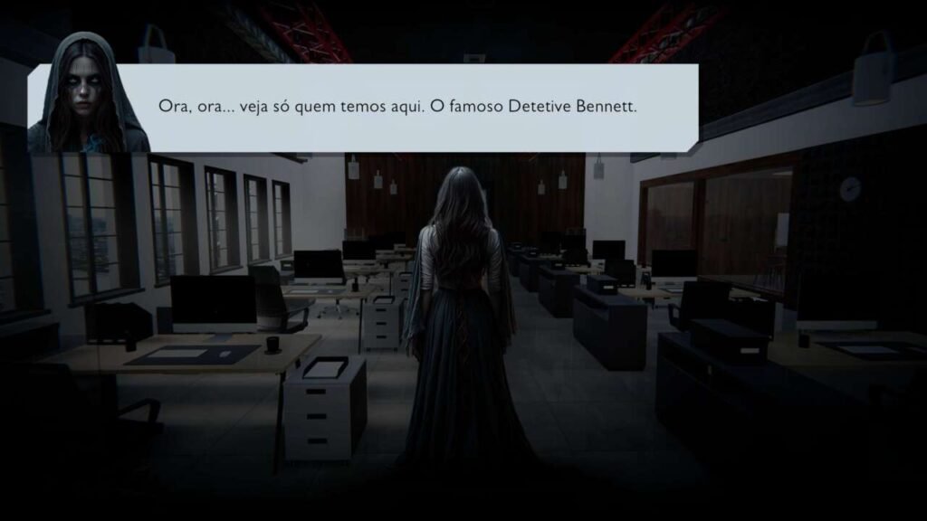 O sobrenatural conduz Bennet nesse caso.