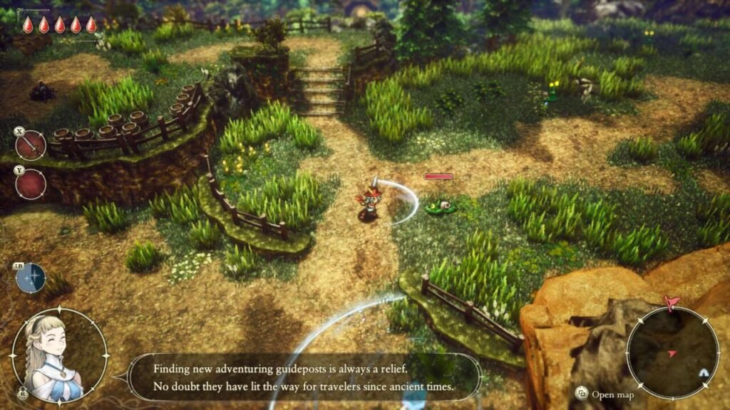 Diálogo em The Adventures of Elliot: The Millennium Tales