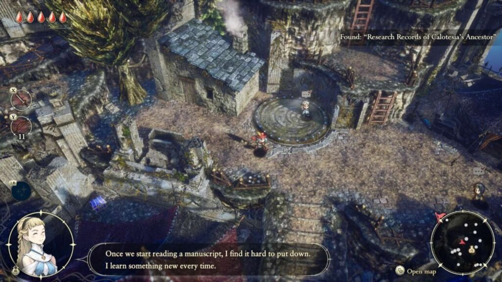 Gameplay de The Adventures of Elliot: The Millennium Tales