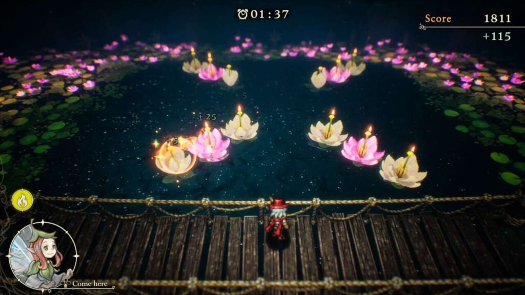 Minigame de The Adventures of Elliot: The Millennium Tales