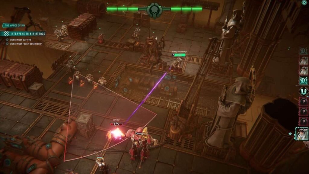 O combate é o melhor momento de Mechanicus II