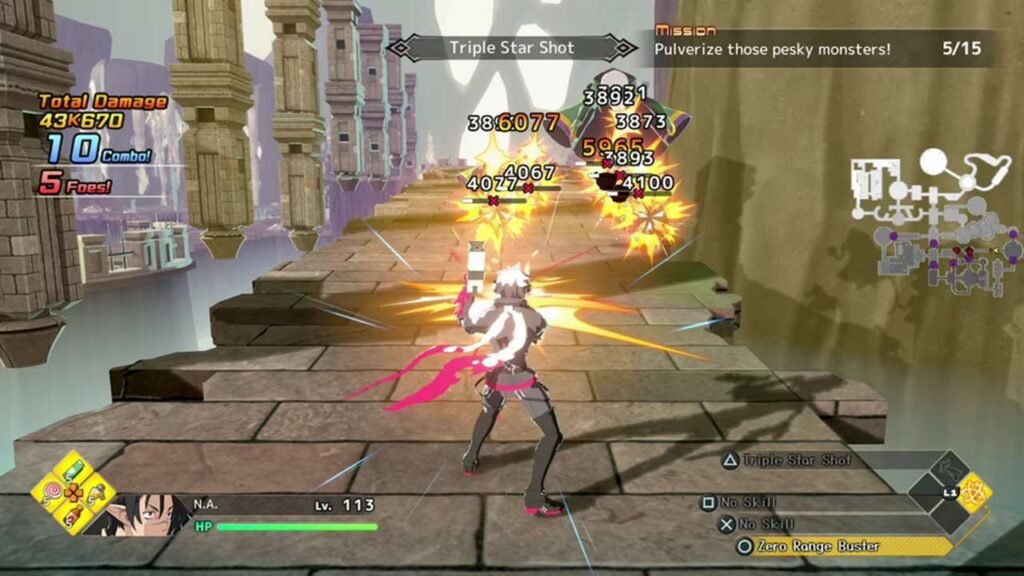 combate de disgaea mayhem