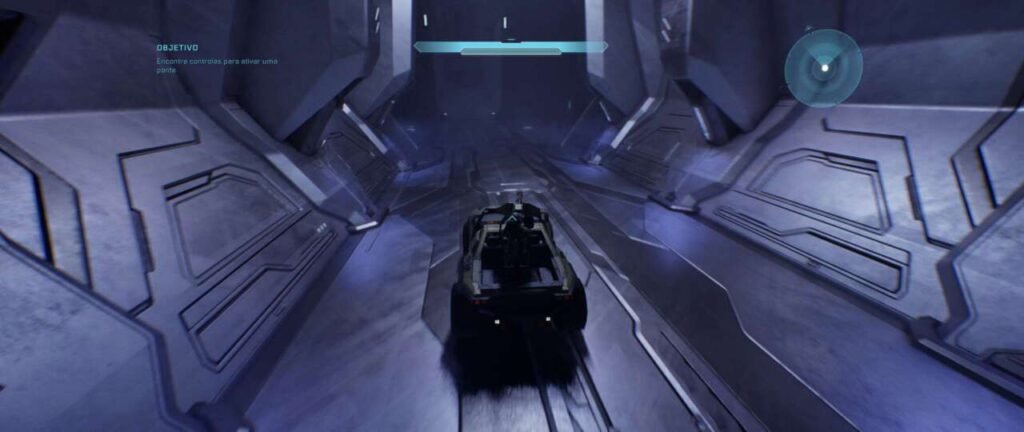 Dirigindo em Halo