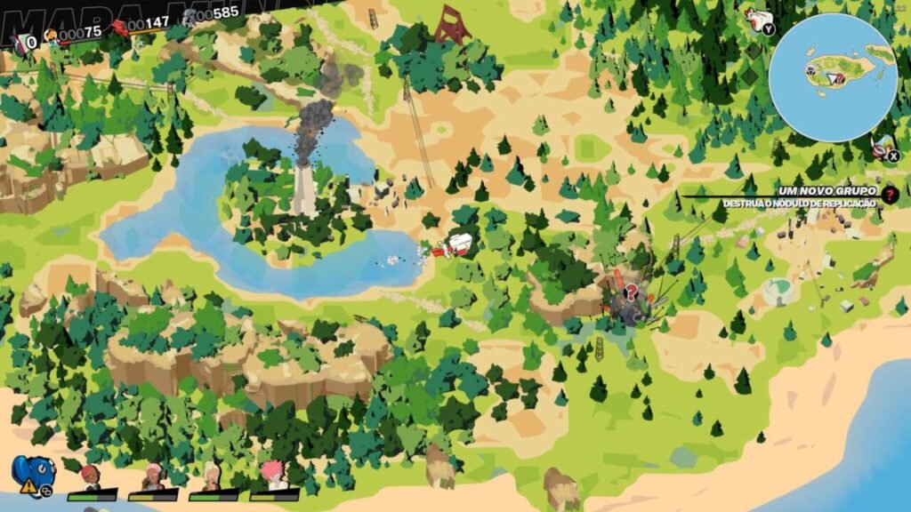 Mapa de Nitro Gen Omega