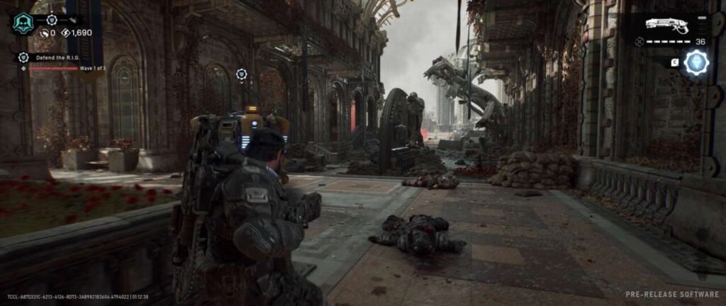 Tiroteio em Gears of War E-Day