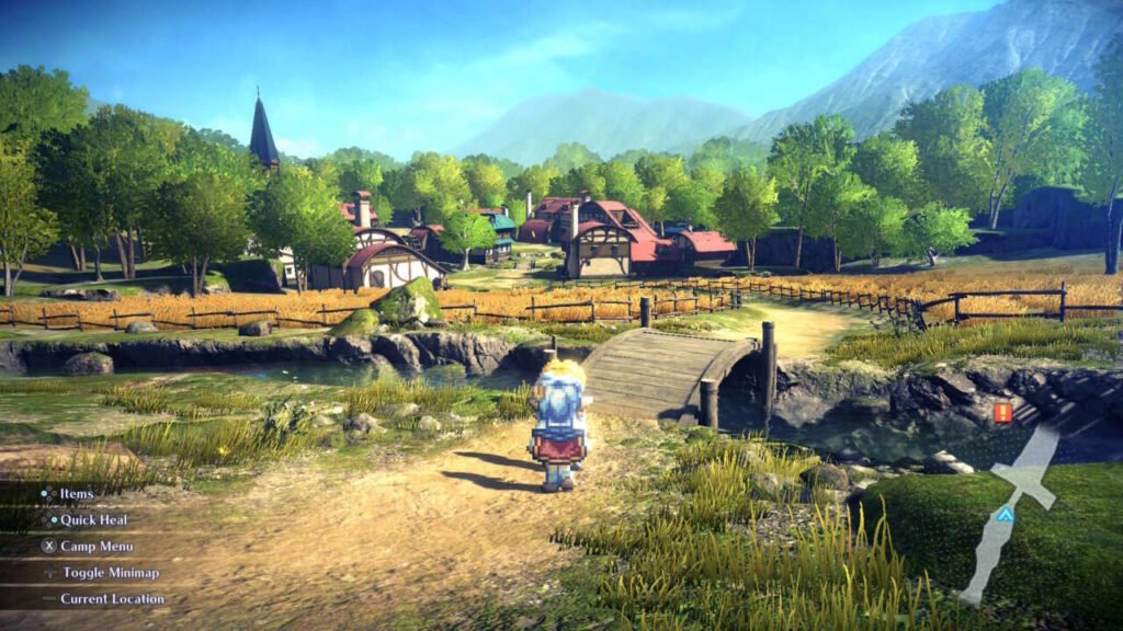 Star Ocean: The Second Story R cidade do jogo