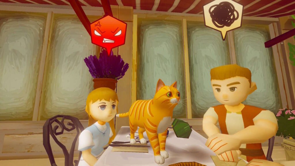 Cena de NPCs se irritando e fazendo absolutamente nada