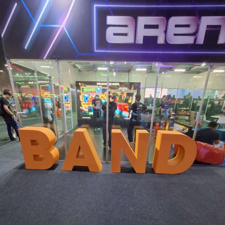 Arena de jogos em VR da Band